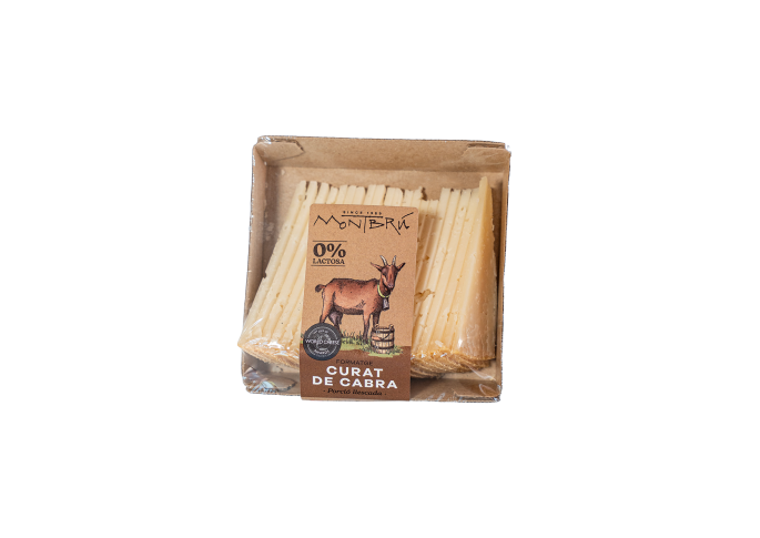 Curado de cabra porción loncheada