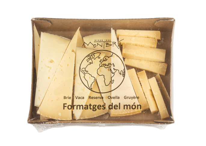 Selección de quesos del mundo
