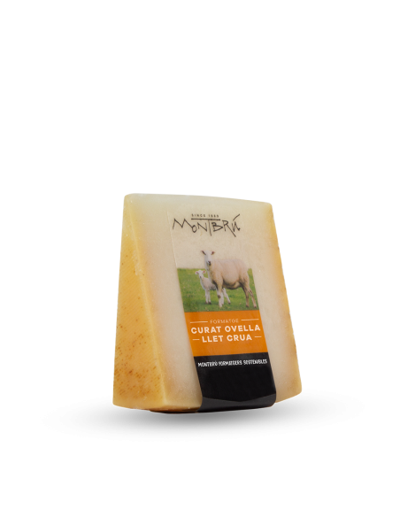 Queso de oveja leche cruda porción 180g