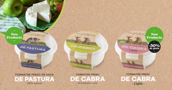New additions to our fresh cheese range