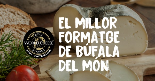 El mejor queso de búfala del mundo se elabora en el Moianès