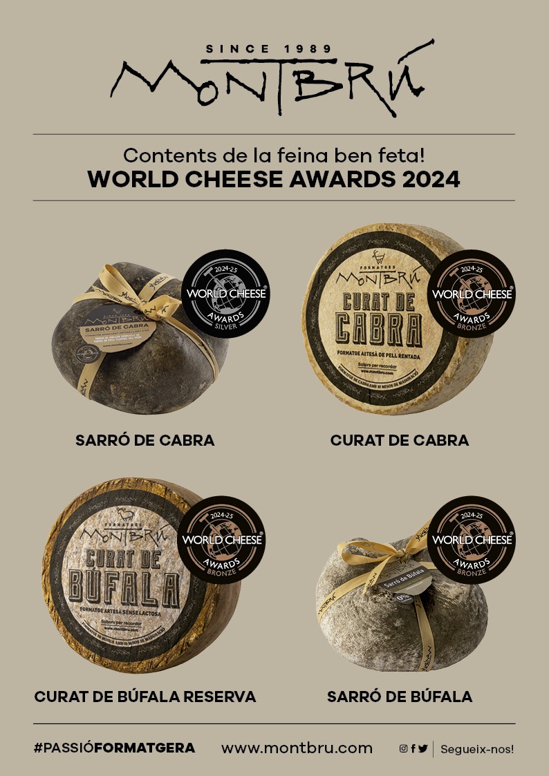 Premis Montbrú World Cheese Awards 2024